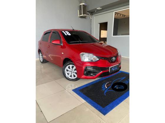 TOYOTA ETIOS 1.3 X 16V FLEX 4P AUTOMÁTICO TOYOTA ETIOS 1.3 X 16V FLEX 4P AUTOMÁTICO